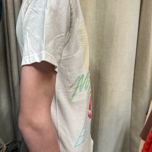 Alstyle Michael Jackson Retro White T Shirt Men’s size M - Picture 2 of 5